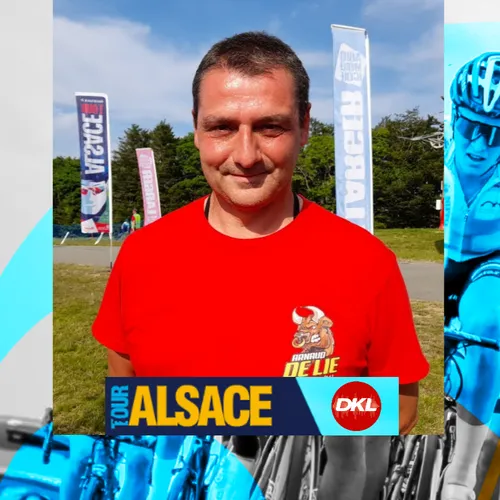En direct du Tour Alsace | Auprès de l'oncle d'Arnaud De Lie,...